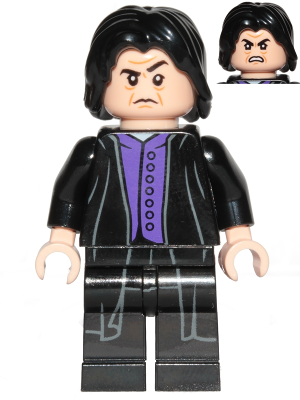 Professor Severus Snape, Dark Purple Shirt, Black Robes